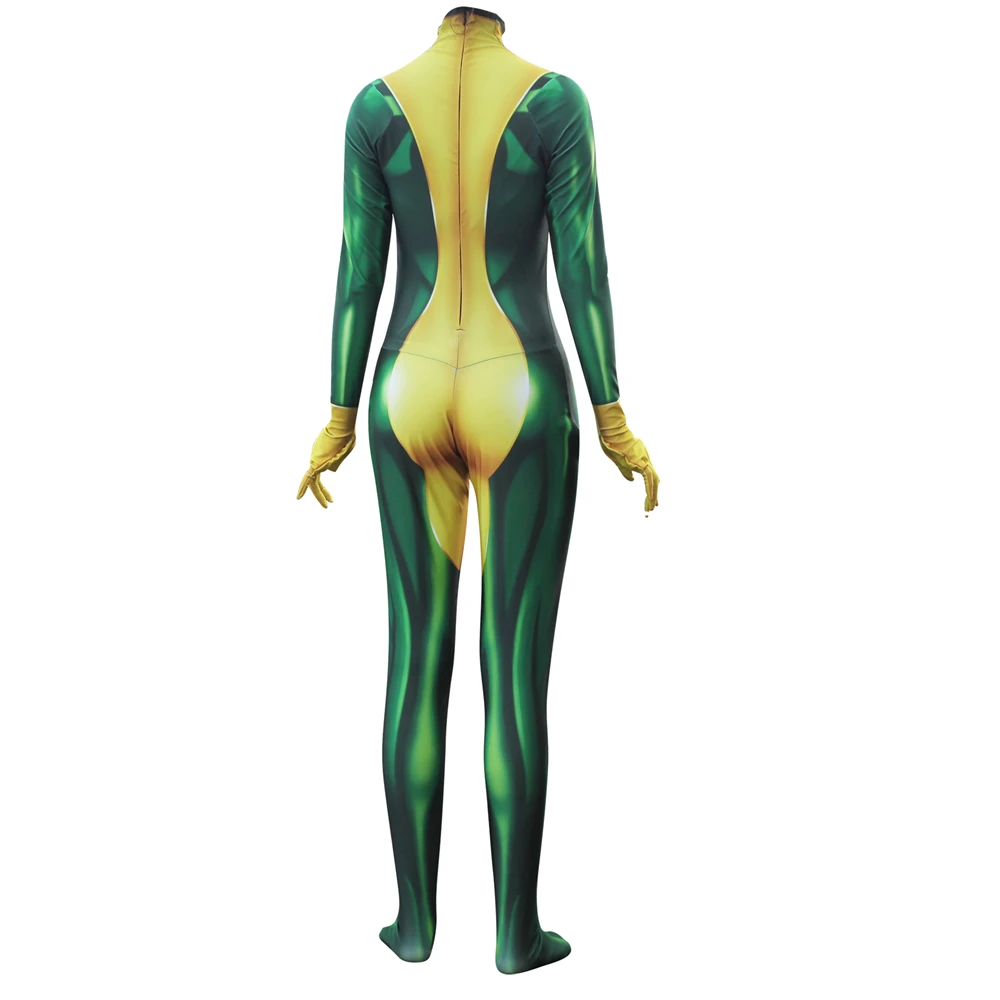 

Movie Women X-MEN Anna Marie Rogue Cosplay Costume Zentai Bodysuit Suit Jumpsuits