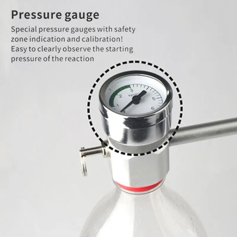 

Aquarium DIY CO2 System Generator Kit Bubble Counter Plants Diffuser Regulator leak-proof, non-deformed, never loose