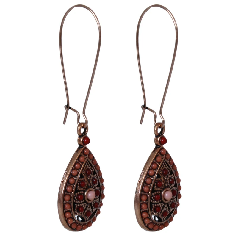 Новое поступление богемный стиль модные индивидуальные полые серьги рисовые