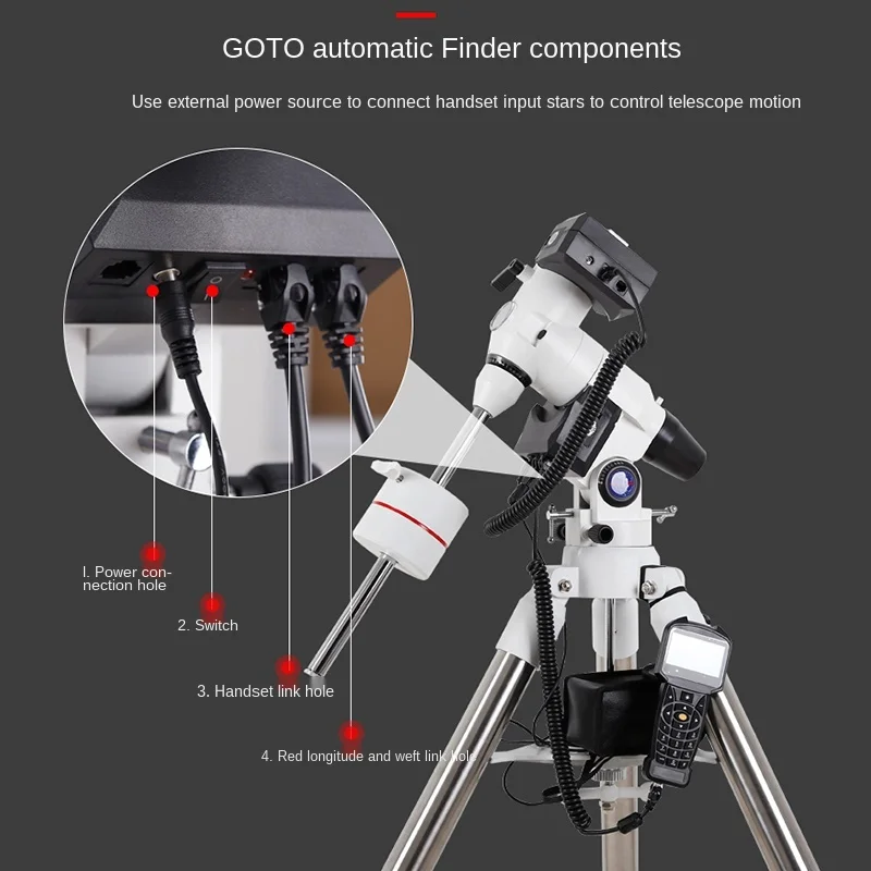 Maxvision EXOS-2 GOTO 1 5 дюймов штатив с Экваториальным креплением базовый кронштейн