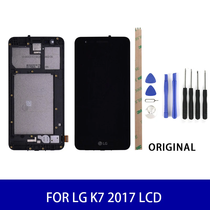 Оригинальное качество для LG K7 2017 X230 ЖК дисплей Сенсорная панель дигитайзер в
