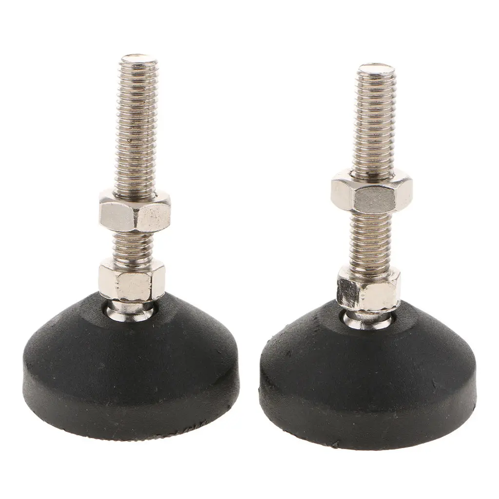 

2pc Machine Furniture Leveler Leveling Feet Glides Height Adjustable 50/60mm