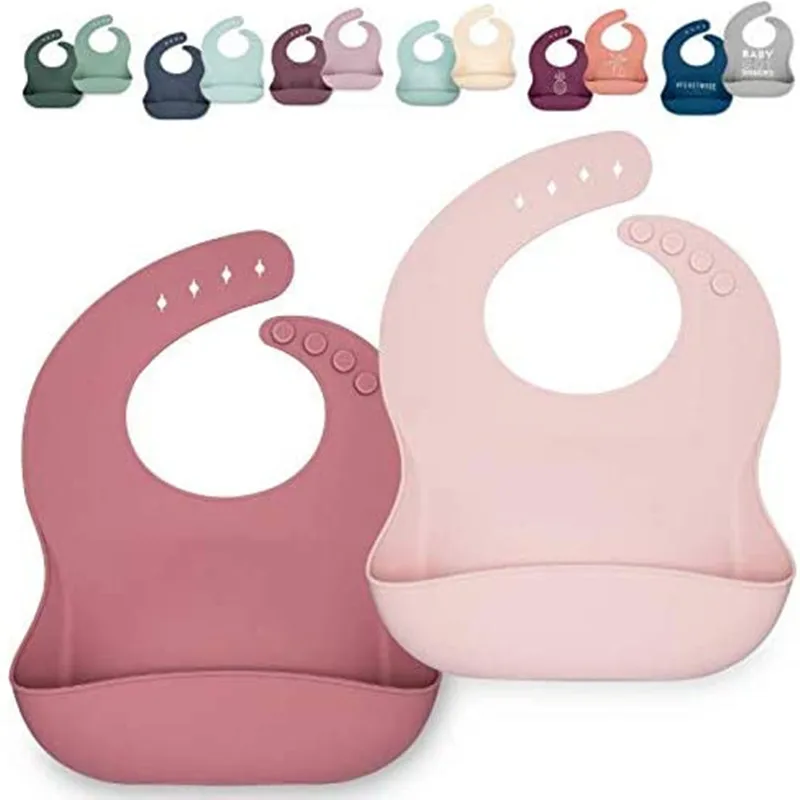 

Silicone Baby Bib Waterproof Saliva Dripping Banana Bibs Newborn Feeding Soft Edible Aprons Baby Adjustable Burp Scarf baby set