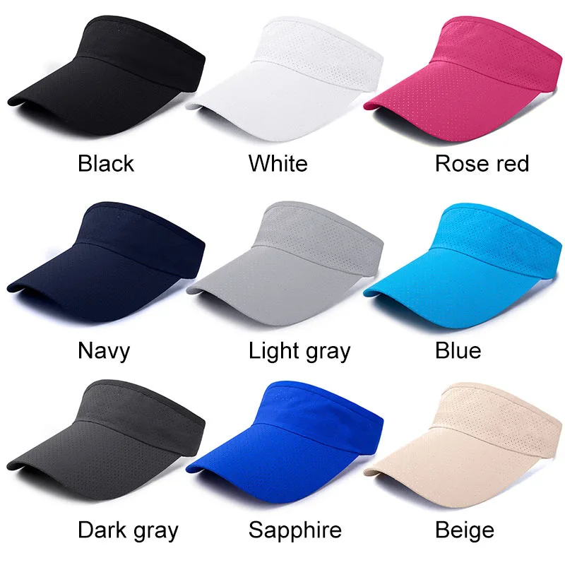 

MoneRffi Men Women Baseball Cap 2021 Newest Sport Headband Classic Sun Sports Visor Hat Cap Running Quick-drying Hat Summer Caps