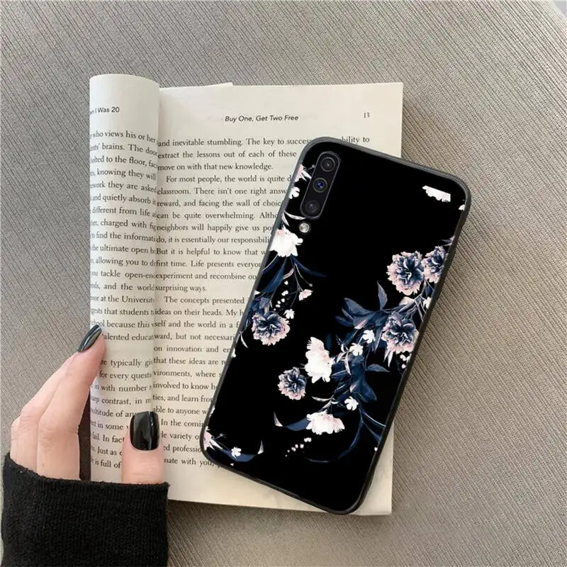 

Retro Style flowers high quality Phone Case For Samsung galaxy S 9 10 20 A 10 21 30 31 40 50 51 71 s note 20 j 4 2018 plus