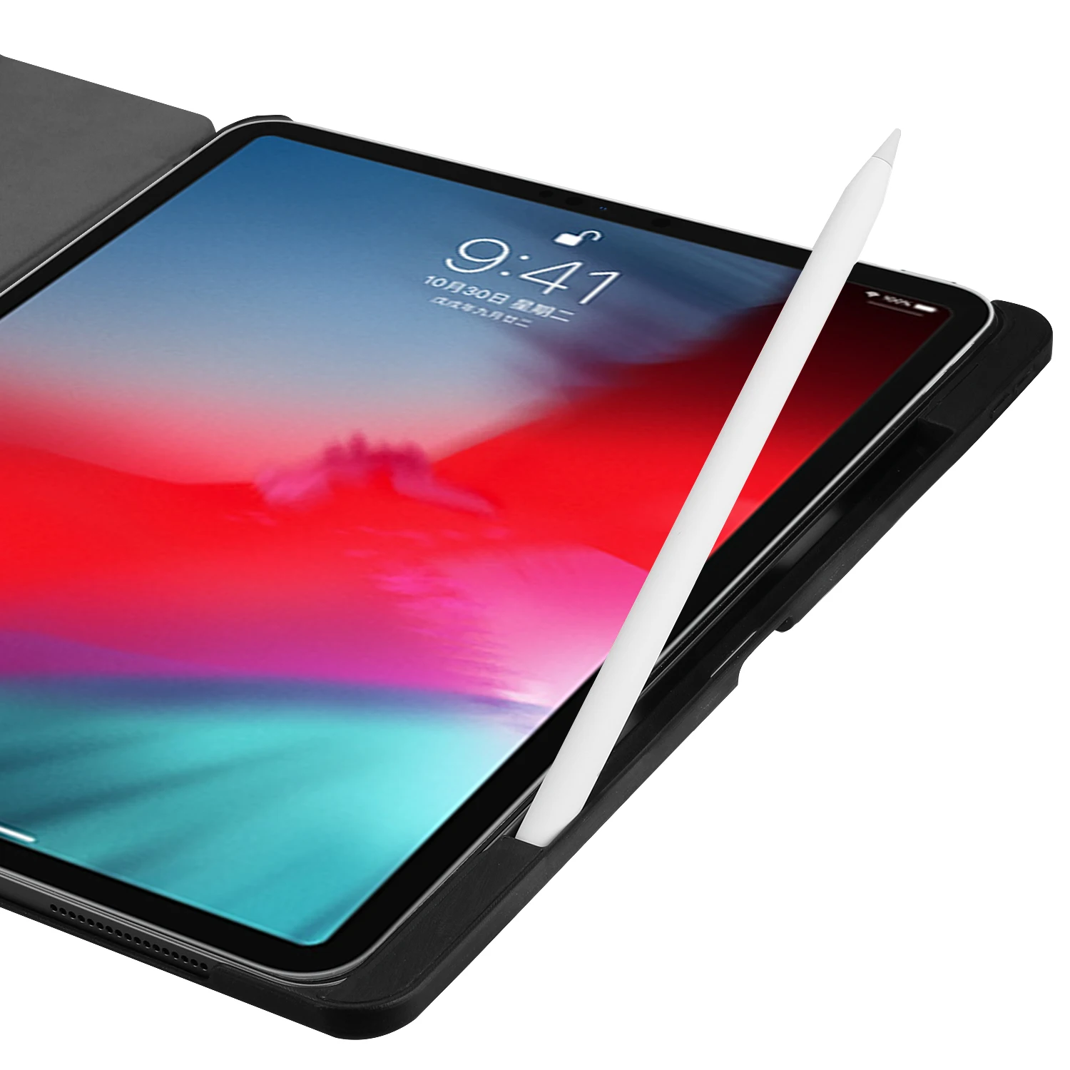 Защитный чехол-футляр для IPad Pro 11 2018 кожаный съемный ультратонкий ударопрочный