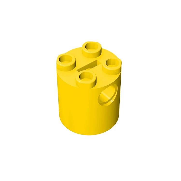 Фото 10pcs MOC Brick Parts 30361 Brick Round 2 x 2 x 2 Robot Body Compatible Building Block Particle DIY Kid Puzzle Brain Toy Gift №1