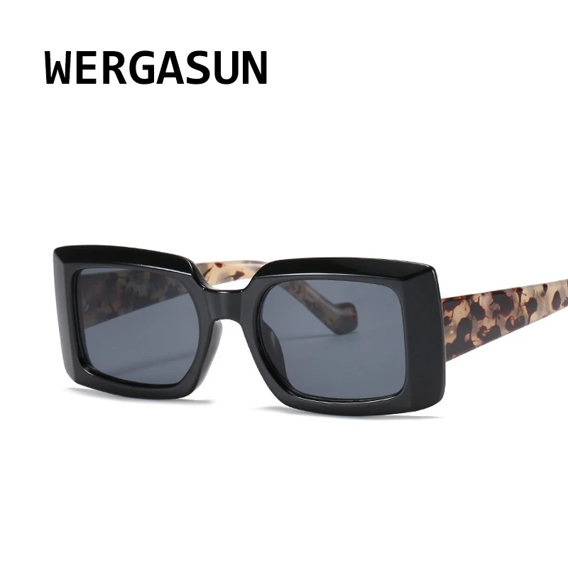 Солнцезащитные очки WERGASUN для мужчин и женщин Модные Винтажные брендовые