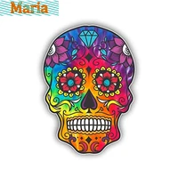 junkie graphic sugar skull stickers dia de los muertos decals mexico deaths day stickers suitable for laptopscarhelmet