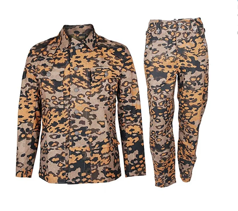 Второй мировой войны немецкий элитный осенний дубовый камуфляж M43 полевые туники