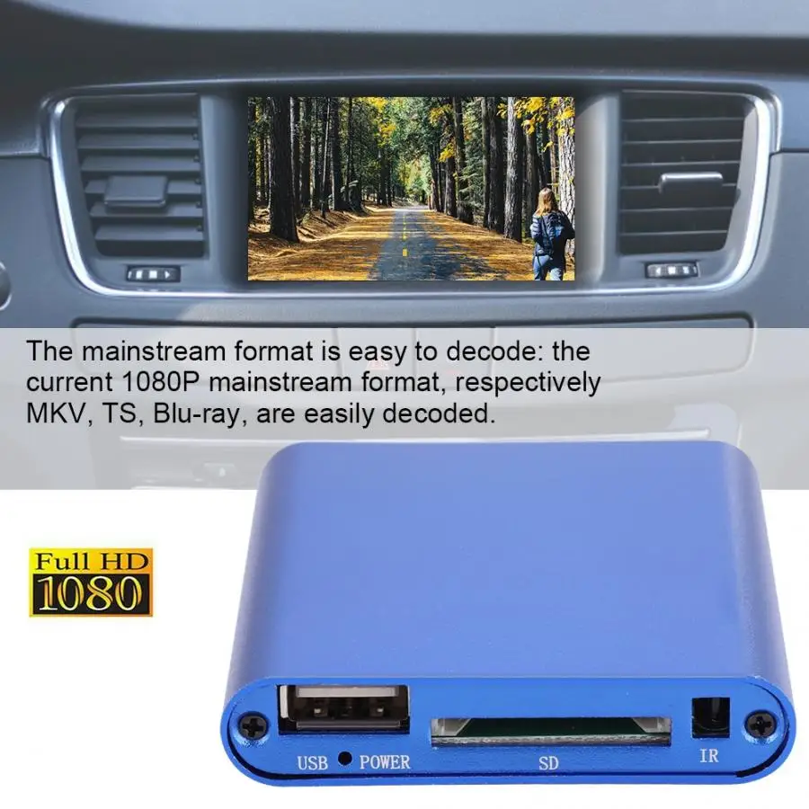 K7 1080P Мини HD медиа Аудио Видео плеер жесткий диск новый | Электроника