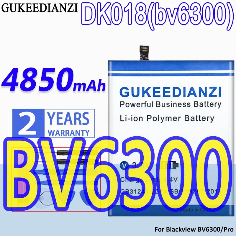 ФЛУОРЕСЦЕНТНОЕ устройство большой емкости DK018 (bv6300) 4850 мАч для Blackview BV6300 Pro BV6300Pro