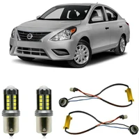fog lamps for nissan versa 2019 stop lamp reverse back up bulb front rear turn signal error free 2pc