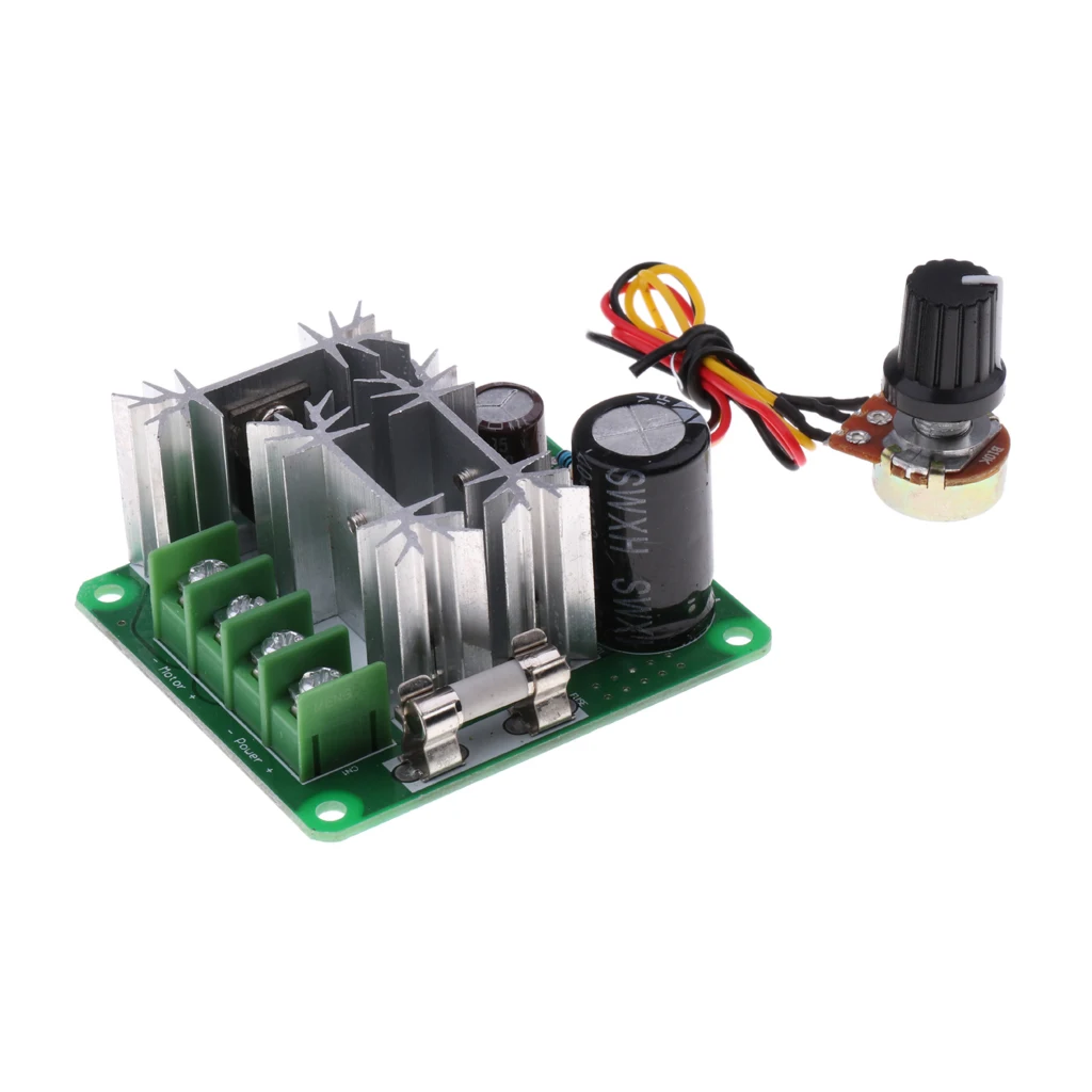 Контроллер скорости двигателя постоянного тока 6 V-90 V MAX 15A 1000W PWM переключатель
