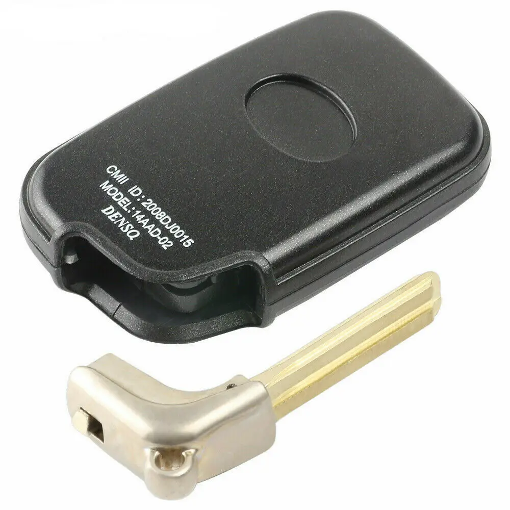 Запасной смарт ключ KEYECU с дистанционным управлением чехол кнопкой 2/3/4 TOY48for Lexus ES350