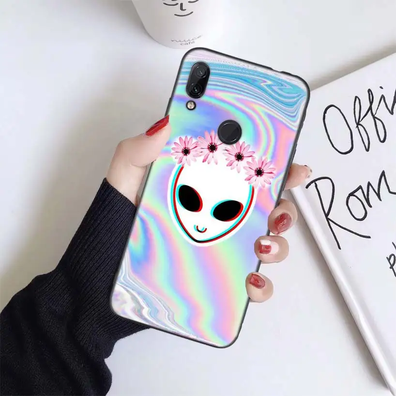 BS053-8 Милый чехол Alien Believe UFO ET для Xiaomi Redmi Note 7 8 K20 7S 7A 6 6A Pro S2 5 mi Play 9T CC9 E A1 A2 Lite F1 мягкий чехол для телефона - Цвет: BS053-8