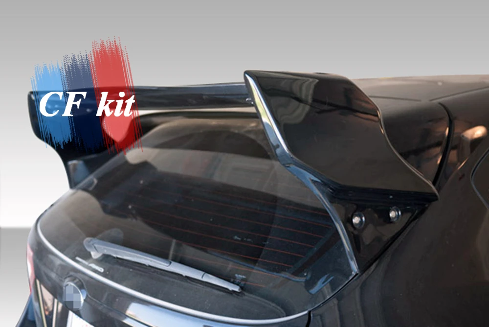 CF комплект спойлер VS Стиль задний багажник FRP+ карбоновое волокно крыло для Subaru IMPREZA 2001-2008 автомобильный Стайлинг