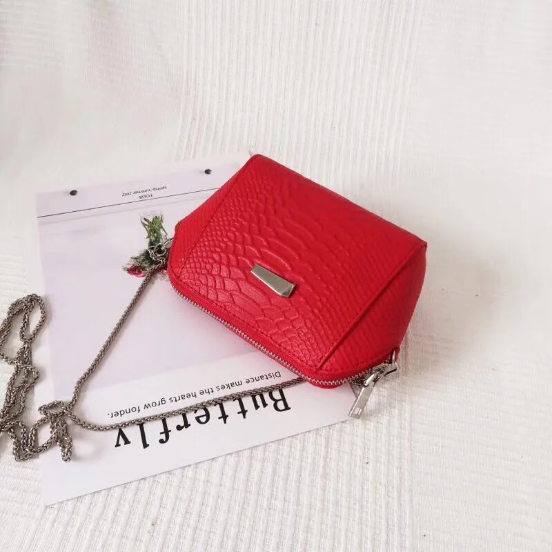 

free shipping 2020 the new style fashion zipper genuine cow leather women one shoulder bag crossbody bag 19cm 8color