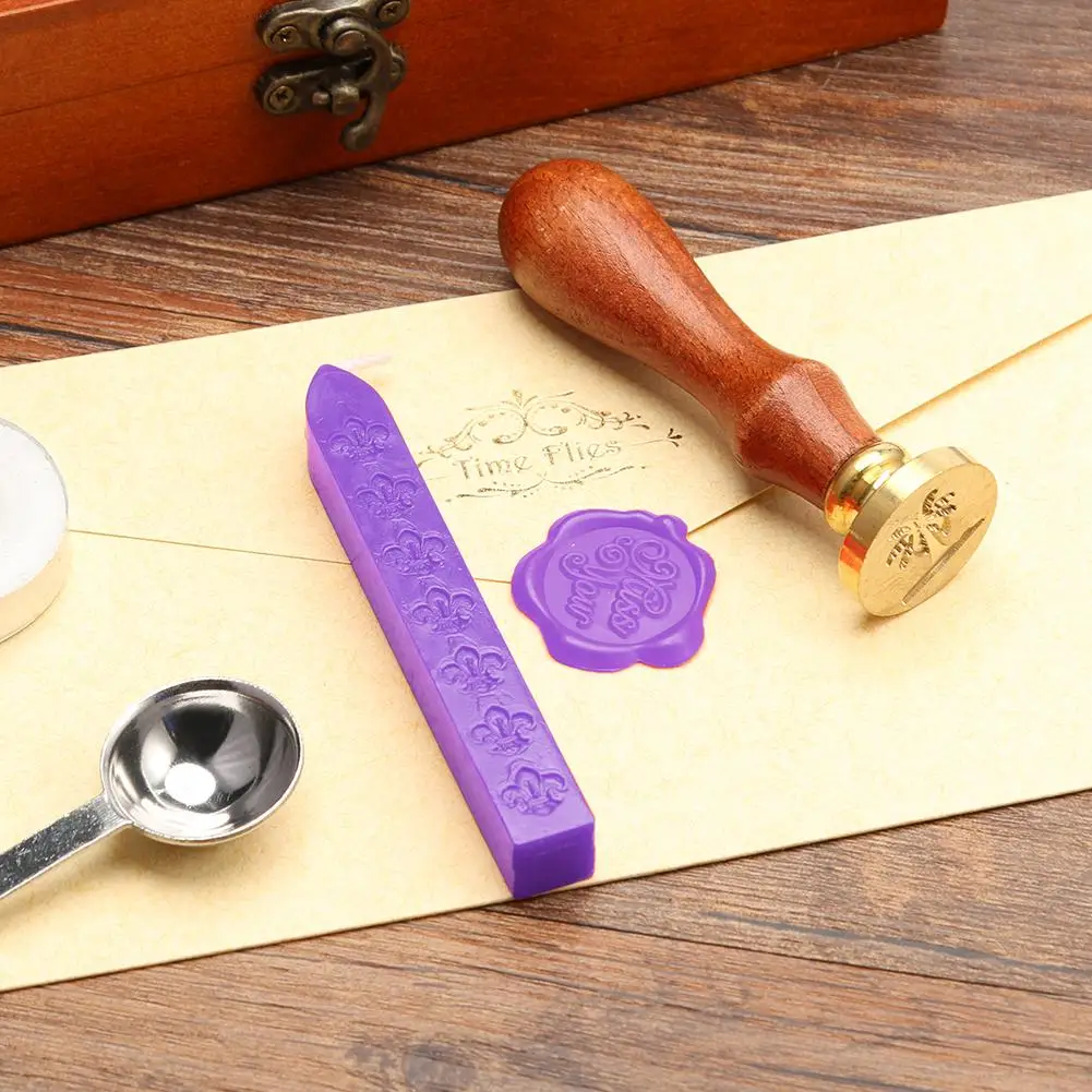 Сделай Сам Ретро Лаковая полоса восковая таможенная бумага конверт женская