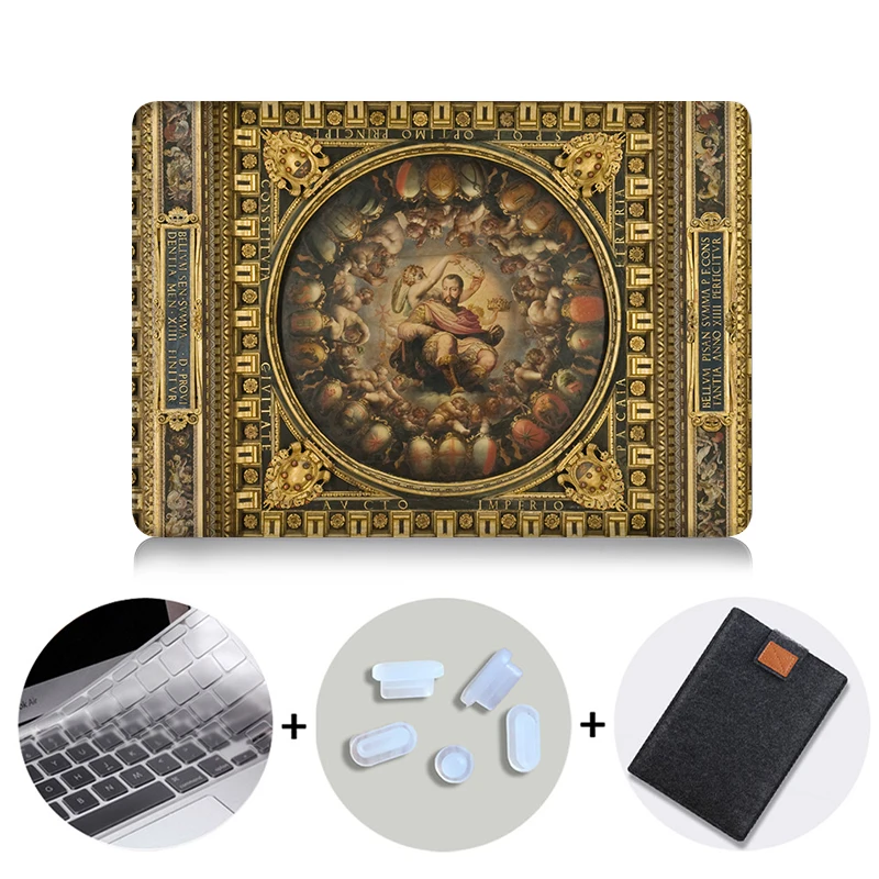 MB05 MTT чехол для Macbook Air 11 13 Pro retina 12 13 15 дюймов с сенсорной панелью сумка для ноутбука A1466 A2159 A1706 чехол+ клавиатура - Цвет: MB05