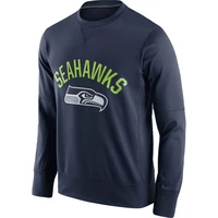 seattle men brand american football seahawks t shirt sideline circuit performance long sleeve sweatshirt tops t shirt