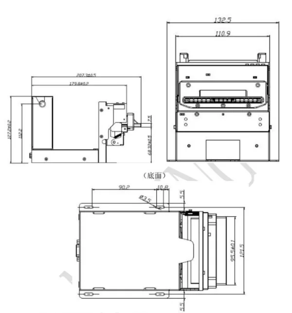 80 мм USB термальный принтер самообслуживания терминал структура Принтера КИОСК