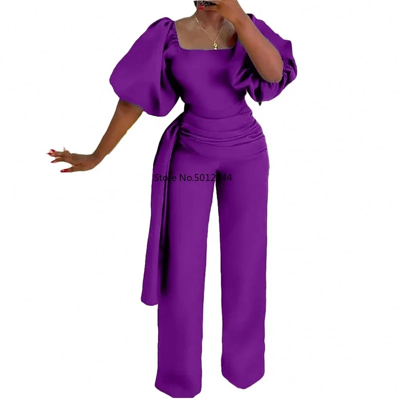 Африканская одежда для женщин Дашики комбинезон дизайн базин элегантный