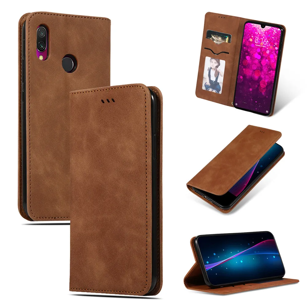 Магнитный флип-чехол для Xiao mi Red mi Note 8, 7, 6, 8 T, mi 9 Se, Xao mi 9t Pro, роскошный кожаный чехол-бумажник для карт, Xio mi Red mi K20 Pro, 7, 7a