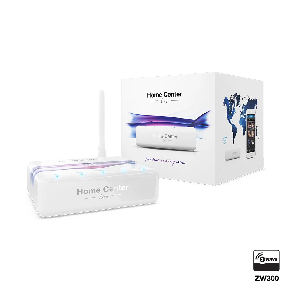 FIBARO Home Center Lite FGHCL центральный управляющий блок для системы умный дом Zwave|Комплекты