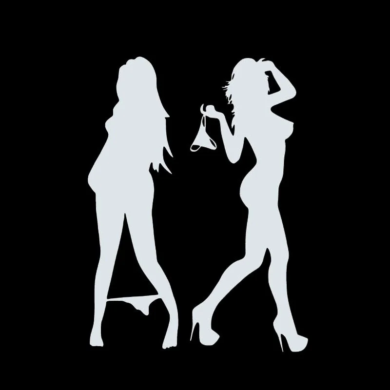 

Sexy Beauty Bikini Car Sticker Accessories Car Styling Decal Vinyl Car Window Cover Scratches Waterproof PVC 15cmx13cm