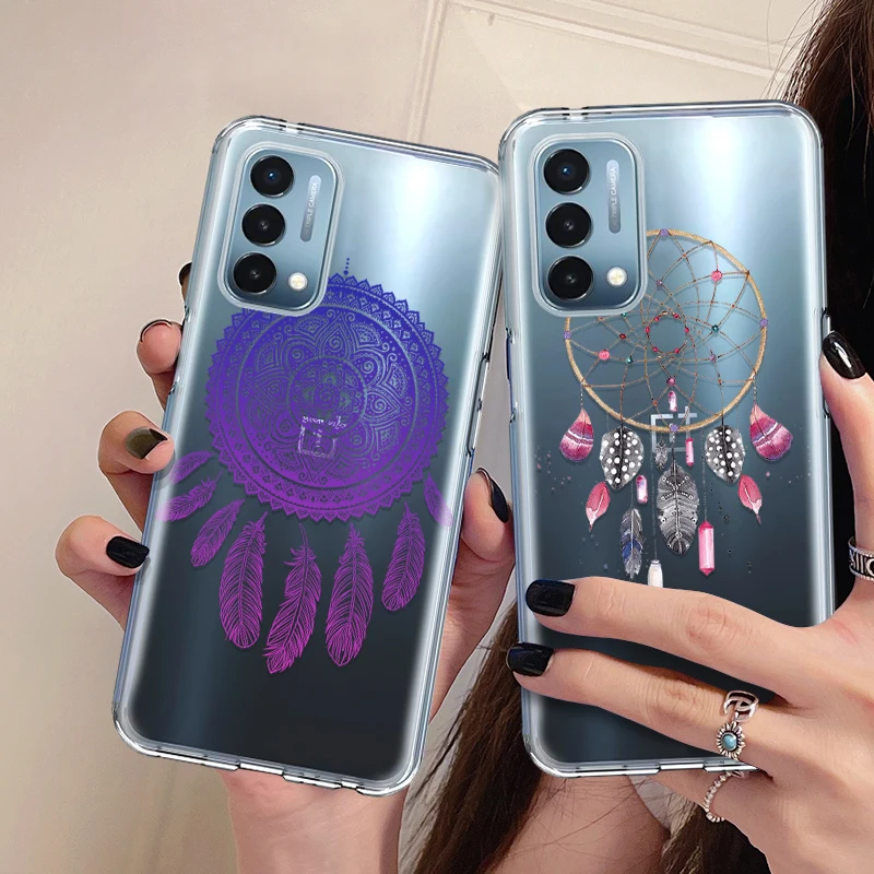 

Colorful Dreamcatcher Soft Clear Phone Case for Oneplus Nord 2 N10 N100 NordCE 5G N200 7 7 Pro 6T 6 5 5T TPU Silicone Case Cover