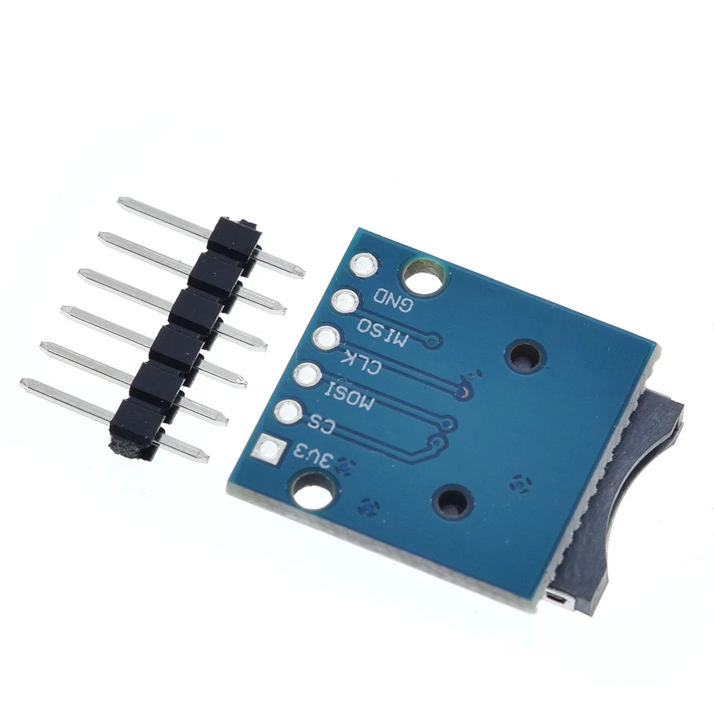 Плата расширения памяти Micro SD ShengYang защитный модуль 1 шт. с контактами для Arduino -