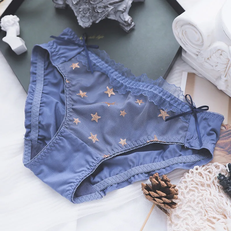 SP & CITY японское Золотое женское нижнее белье с рисунком звезд сексуальные