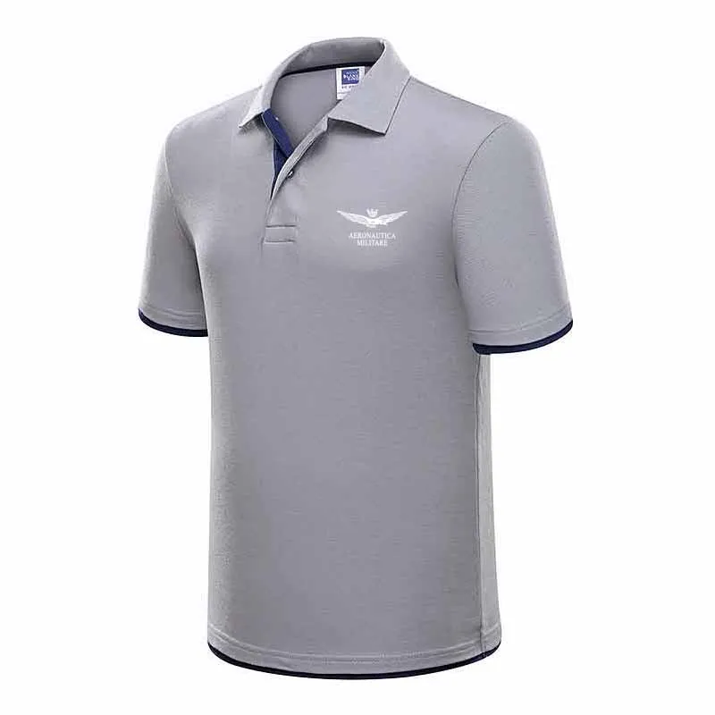 Летние брендовые поло высокого качества лидер продаж рубашка Air Force Aeronautica Militare