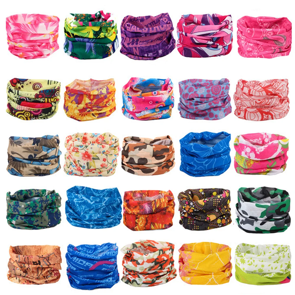 Bohemia Floral Print Cycling Magic Face Headband Neck Scarves Balaclava Men Woman Tactic Bandana Sports Fashion Hair Bands |