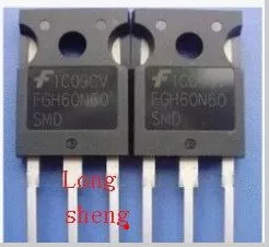 IC Бесплатная доставка 100% Новый оригинальный FGH60N60SMD FGH60N60SFD 60N60 60A 600V TO 247 IC|Запасные
