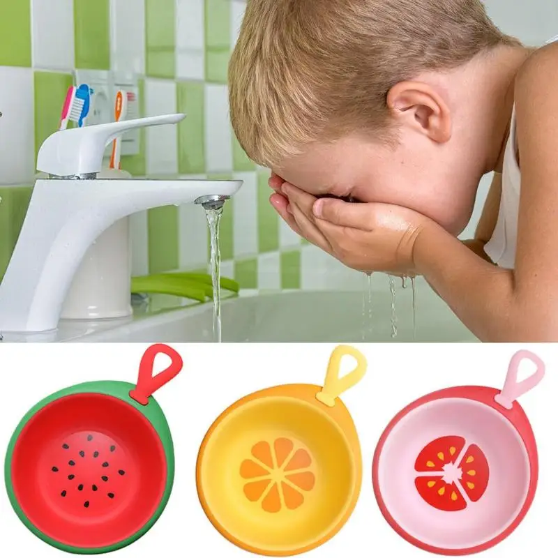 Мультяшный красочный детский умывальник силиконовая утолщенная основа