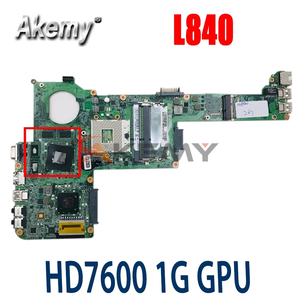 

AKemy для Toshiba C800 C840 M800 M840 L800 L840 ноутбук ПК A000174760 DABY3CMB8E0 материнская плата портативного компьютера с HD7600 1G GPU