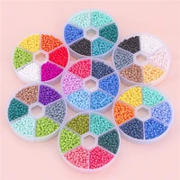 3900pcs box set of beads 2 3mm mix color czech glass seedbeads spacer beads for jewelry making diy bracelet necklace accessories