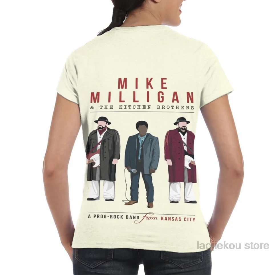 Футболка для мужчин с принтом «Mike Milligan& The kitchen Brothers-FARGO», модная футболка для девочек, летние футболки для мальчиков