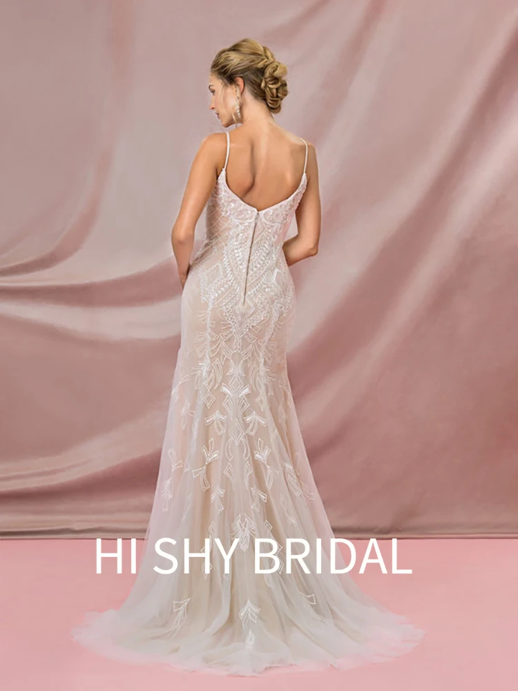 

Hi Shy Bridal 2021 New Luxury Lace Wedding Dresses Suitable for Every Bride Free Tailored Plus Size and Free Shipping