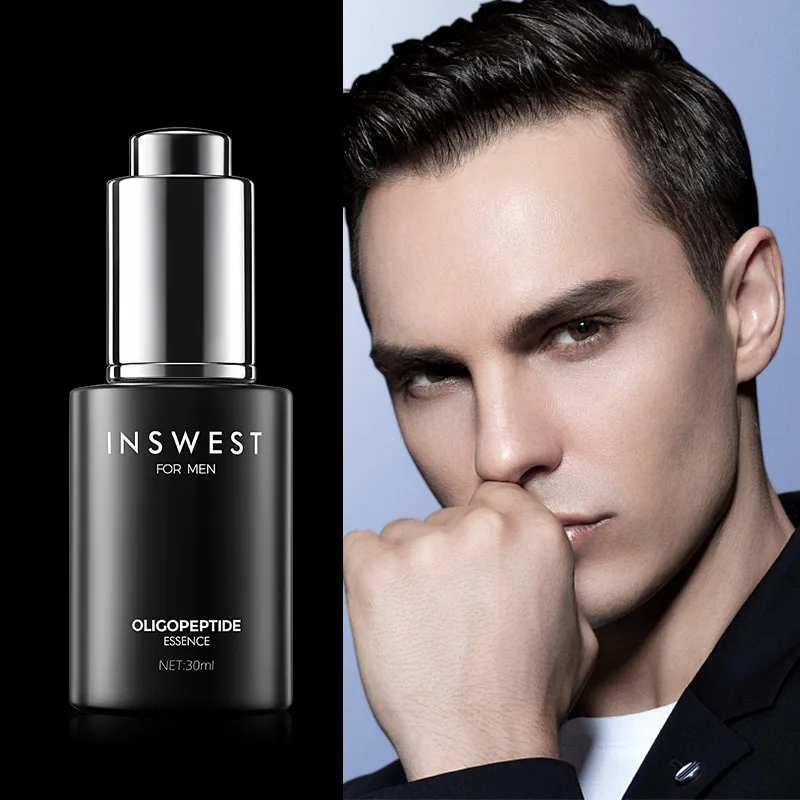 30 мл Мужская олигопептидная Очищающая Сыворотка для лечения акне мужской т