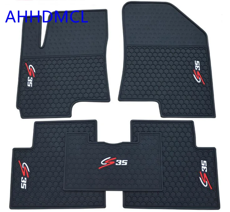 Автомобильные резиновые коврики Нескользящие ковры коврик для ног под заказ