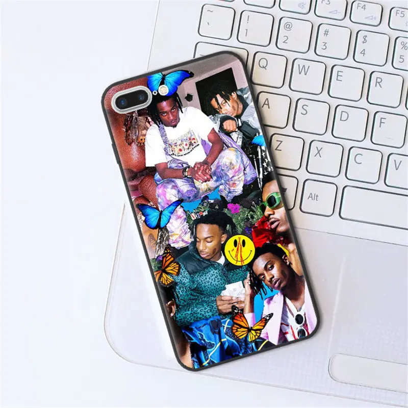 T6829 Rapper singer Playboi Carti Black Soft silicone TPU Phone Cases For iPhone X 5s 5 SE 6s 6 7 8 Plus XS Max XR Coque Back Cover - Цвет: T6829