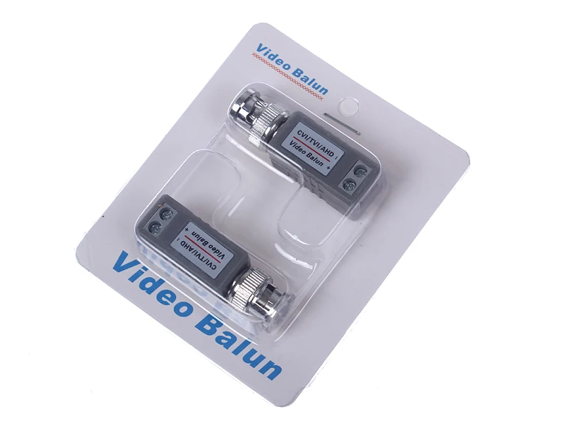 

CCTV Twisted BNC 1Channel Passive TVI CVI AHD Video Balun Transceiver 10Pairs/Lot COAX CAT5 Camera UTP Cable Coaxial Adapter