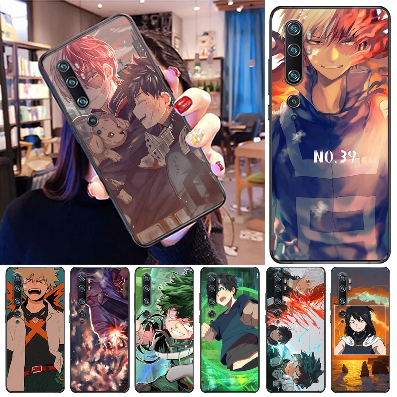 

My Hero Academia Dabi Shigaraki Tomura Boku Bakugou Katsuki Todoroki Shouto Phone Case For Xiaomi CC9e CC9 Pro Cases Funda