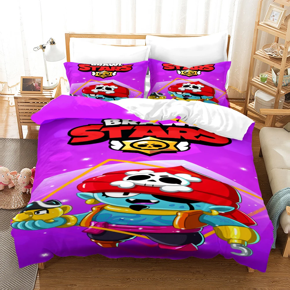

3D Design Digital Printing Bedding Set Duvet Cover Pillowcase Bedclothes Dropshipping Boy Gife Game BS05