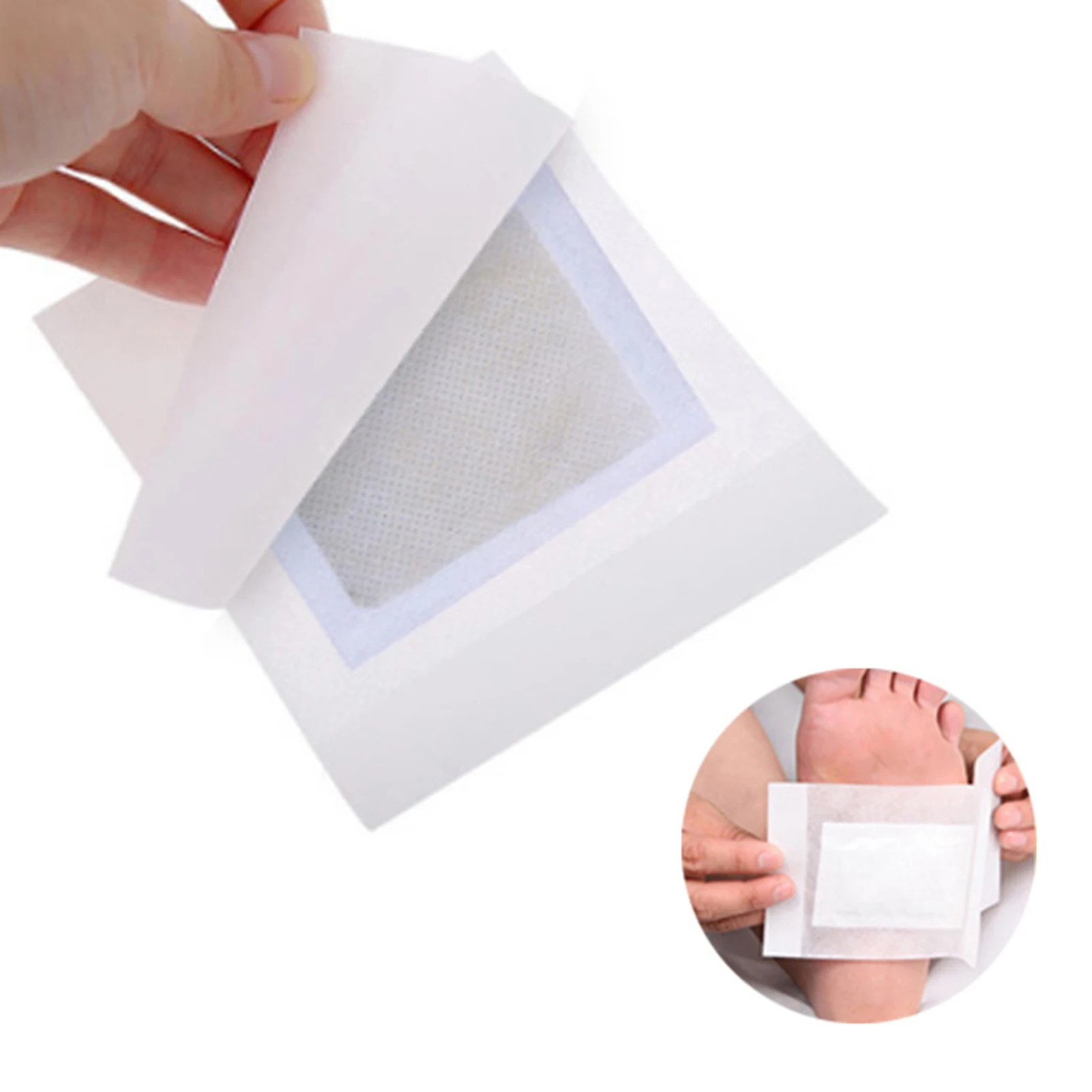 

Good Health Foot Pads Relief Stress Foot Pads Natural with Adhesive Sheets for Removing Impurities Relieve Stress Improve Sleeps