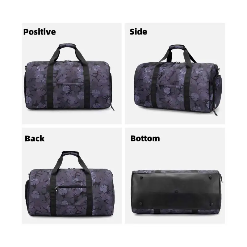 

Floral Fitness Gym Bag For Women Shoulder Bags Suit Trolley Case Travel Tas Sac De Sport Traveling Bag Crossbody Gym Bag XA190A