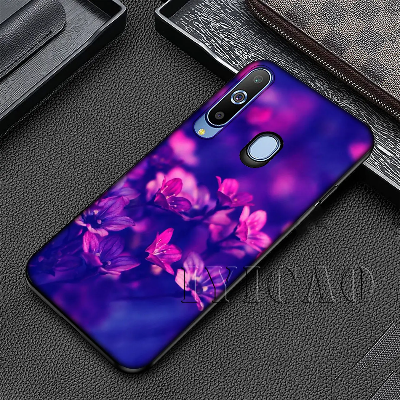 Мягкий силиконовый чехол IYICAO infinity on purpl для Samsung Galaxy A70 A60 A50 A40 A30 A20 A10 M10 M20 M30 M40 A20E |
